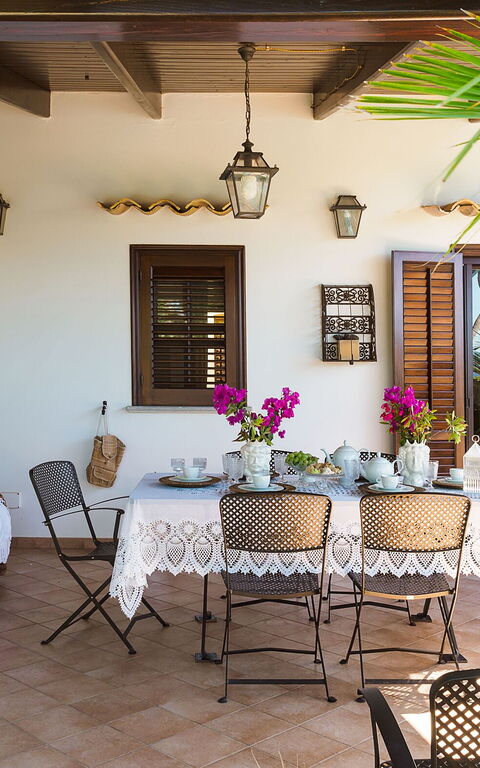 Villa Cala Mancina: Draussen