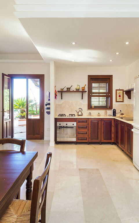 Villa Cala Mancina: Esszimmer