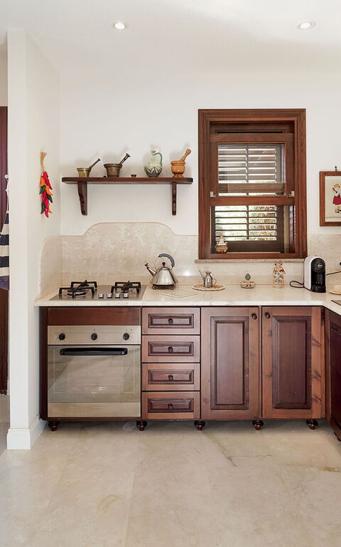 Villa Cala Mancina: Küche