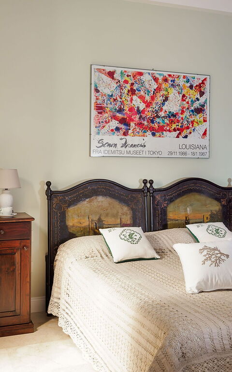 Villa Cala Mancina: Schlafzimmer