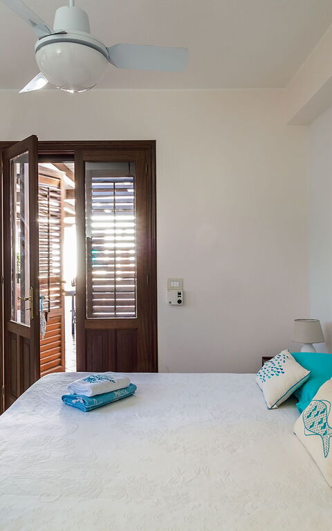 Villa Cala Mancina: Schlafzimmer