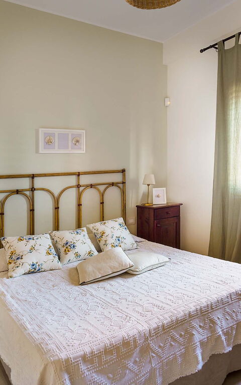 Villa Cala Mancina: Schlafzimmer