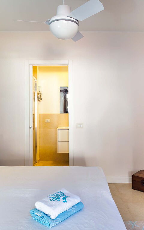 Villa Cala Mancina: Schlafzimmer