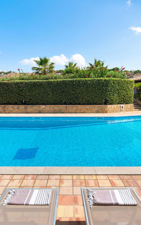 Villa Cala Mancina: Außen, Draussen, Schwimmbad