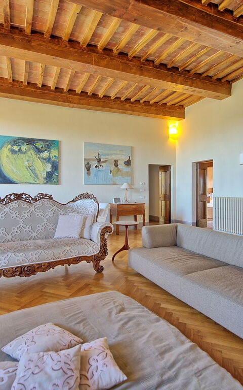 Palazzo Del Capitano: Wohnzimmer