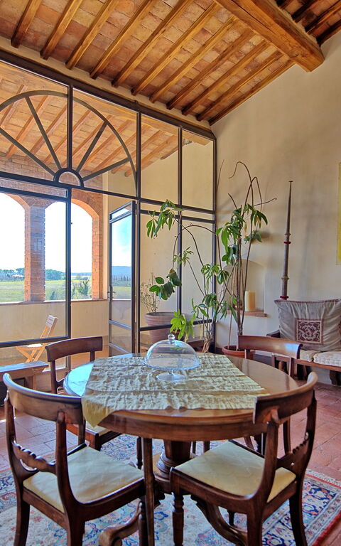 Palazzo Del Capitano: Esszimmer, Wohnzimmer