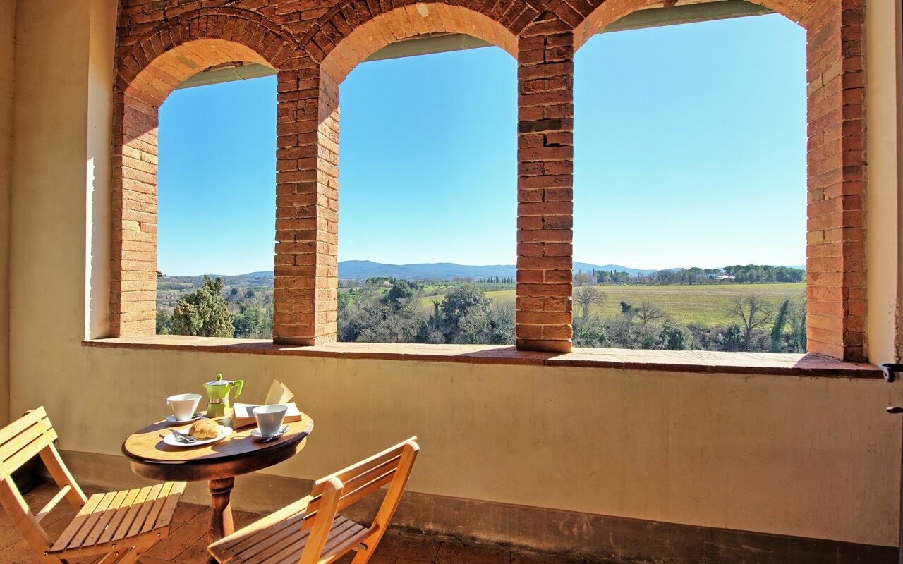 Palazzo Del Capitano: Balkon / Terrasse / Patio, Draussen