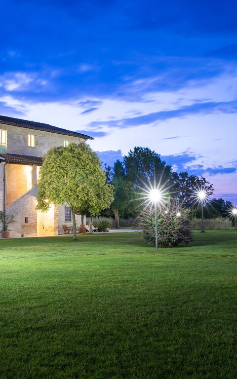 Villa Apollinare: Draussen, Garten