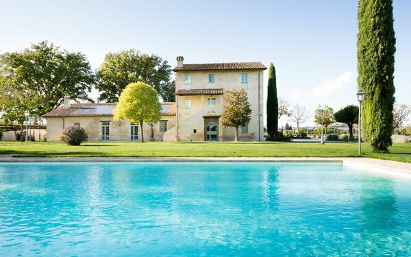 Villa Apollinare: Schwimmbad, Sommer