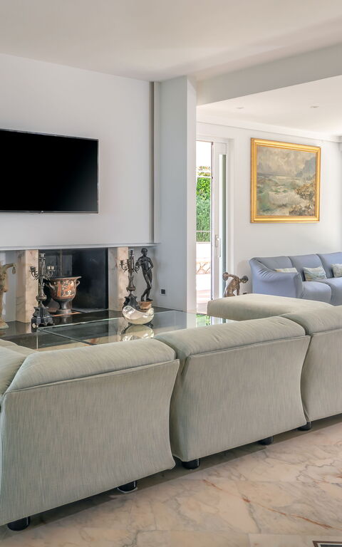 Villa Antonietta: Wohnzimmer