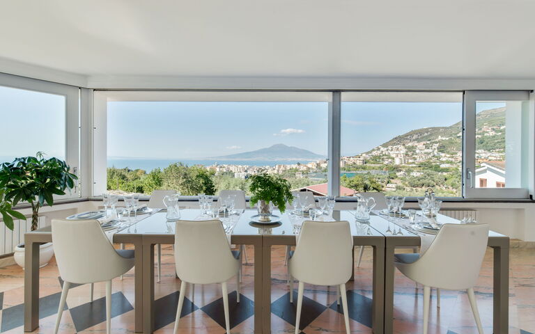 Villa Antonietta: Ansichten, Esszimmer