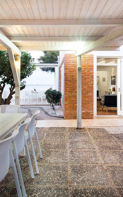 Baia Del Mare: Balkon / Terrasse / Patio, Draussen