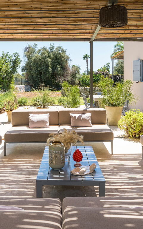 Villa Degli Aranci: Außen, Balkon / Terrasse / Patio, Draussen