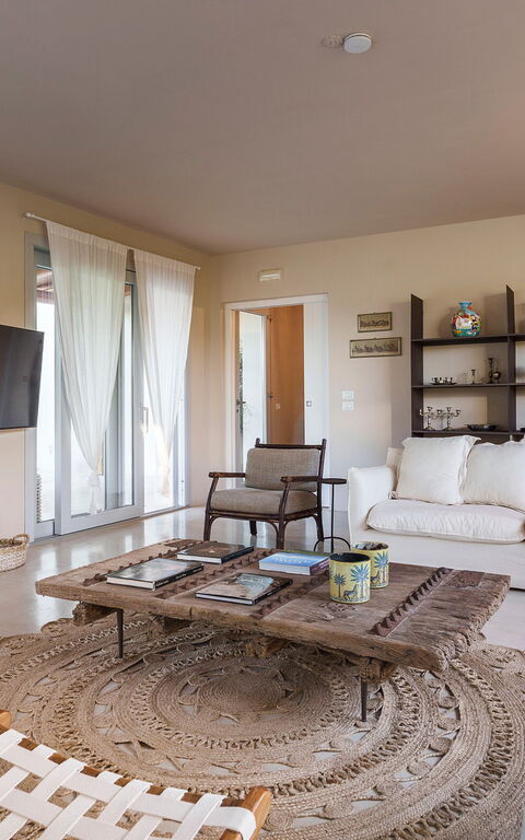 Villa Degli Aranci: Wohnzimmer