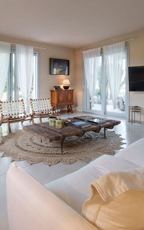 Villa Degli Aranci: Wohnzimmer