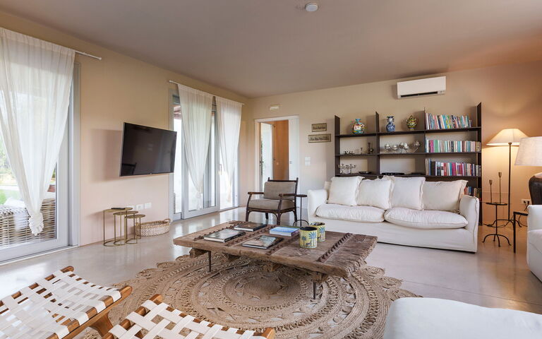 Villa Degli Aranci: Wohnzimmer