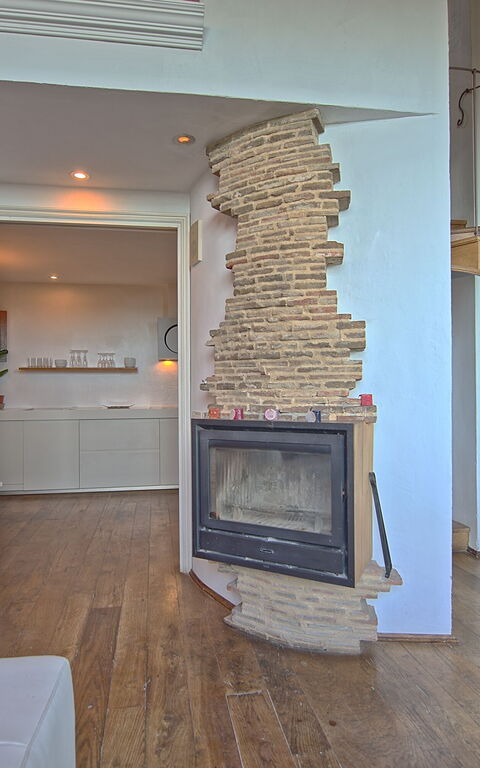 Villa Ancora: Esszimmer, Wohnzimmer