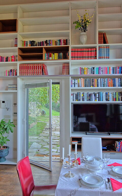 Villa Ancora: Esszimmer, Wohnzimmer