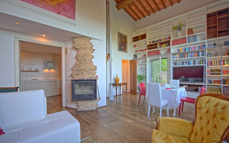 Villa Ancora: Esszimmer, Wohnzimmer