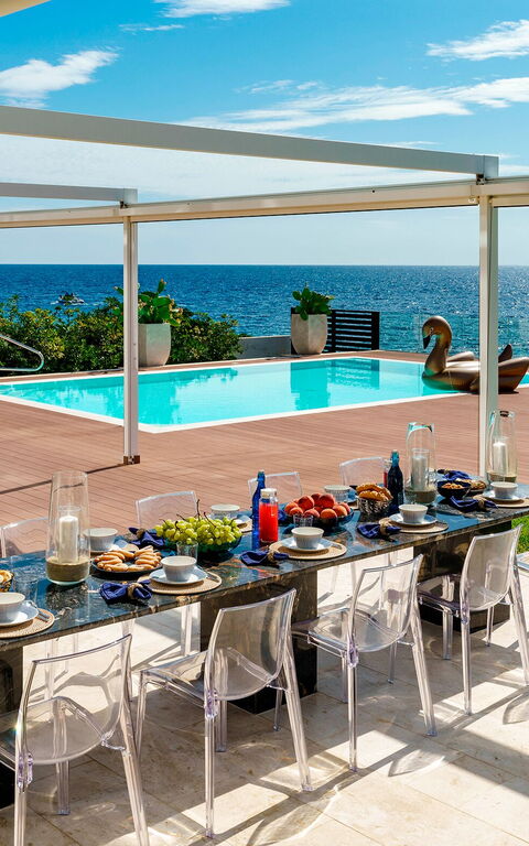 Villa Angelina: Balkon / Terrasse / Patio