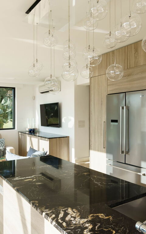 Villa Angelina: Küche