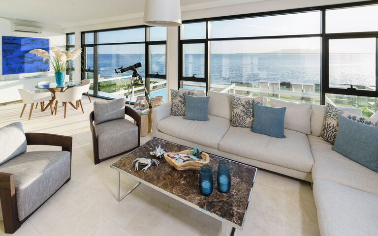 Villa Angelina: Wohnzimmer