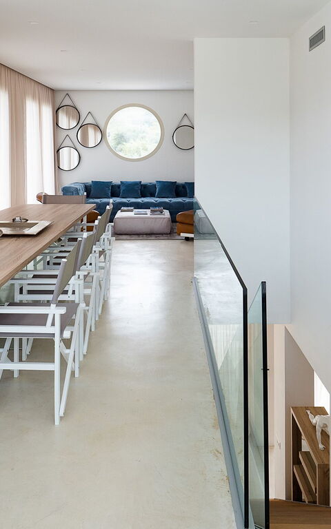 Villa Contra: Esszimmer