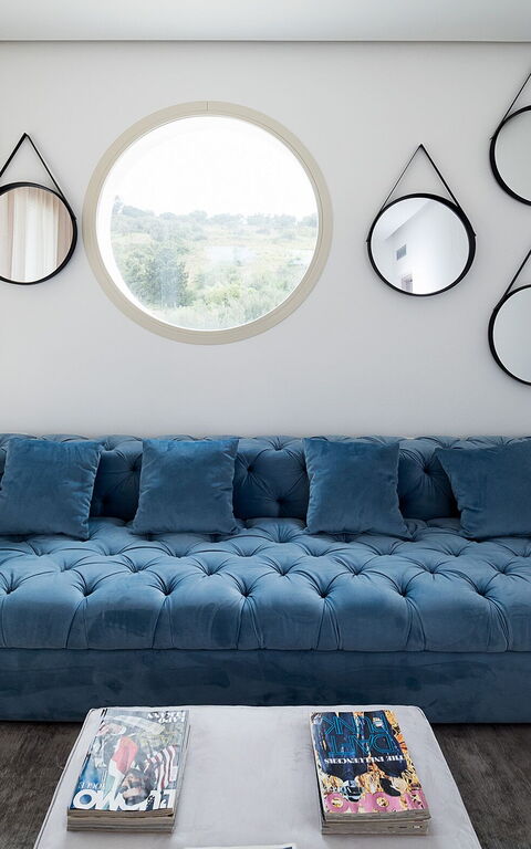 Villa Contra: Wohnzimmer