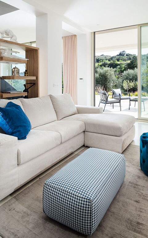 Villa Contra: Wohnzimmer