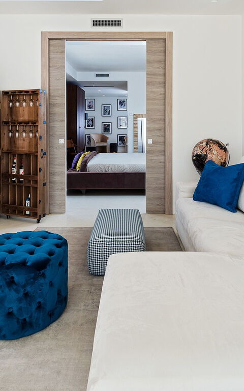 Villa Contra: Wohnzimmer