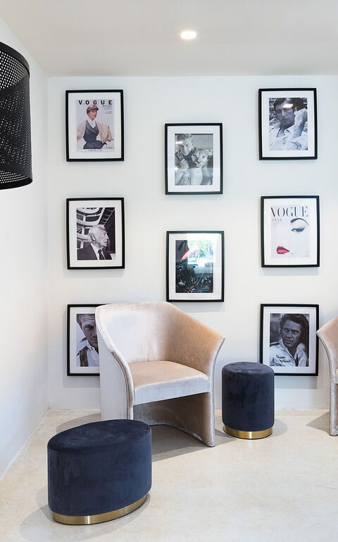 Villa Contra: Wohnzimmer