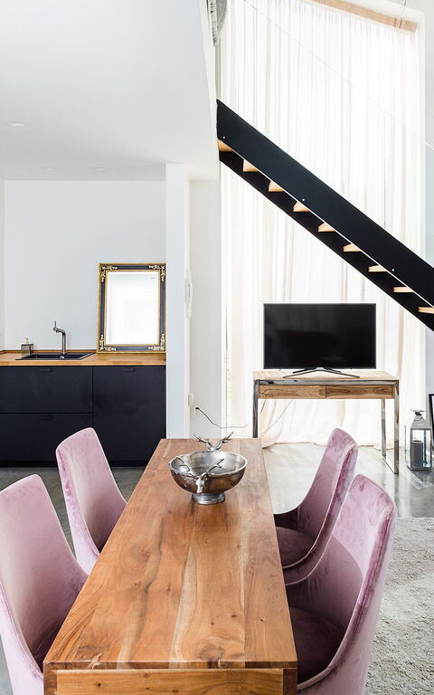 Villa Contra: Wohnzimmer