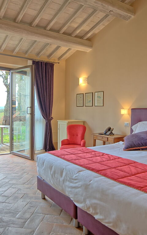 Villa Le Buche: Schlafzimmer