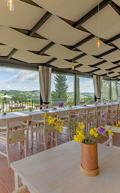 Villa Le Buche: Esszimmer