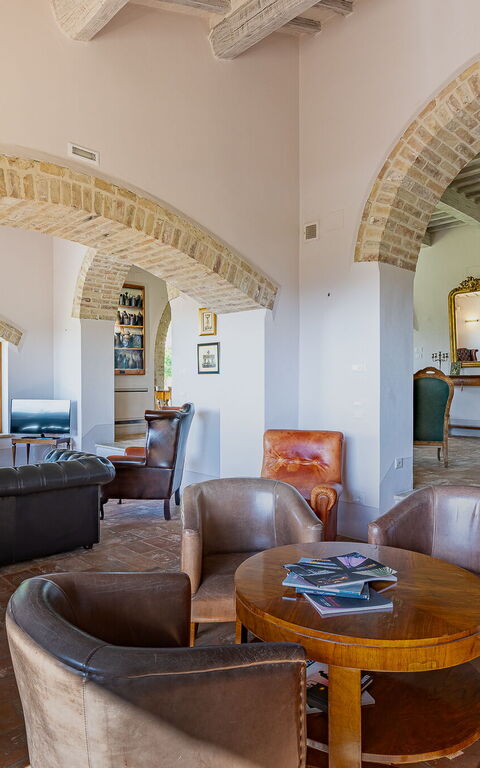 Villa Le Buche: Wohnzimmer