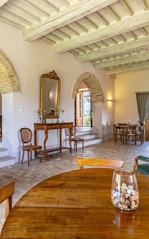 Villa Le Buche: Wohnzimmer