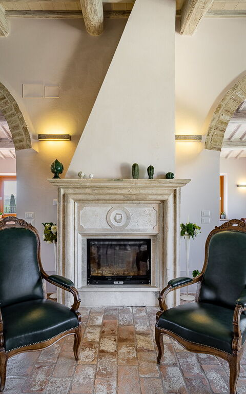 Villa Le Buche: Wohnzimmer