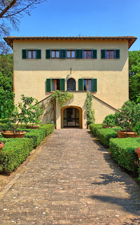 Villa Sorbaiano: Garten