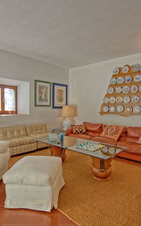 Villa Sorbaiano: Wohnzimmer