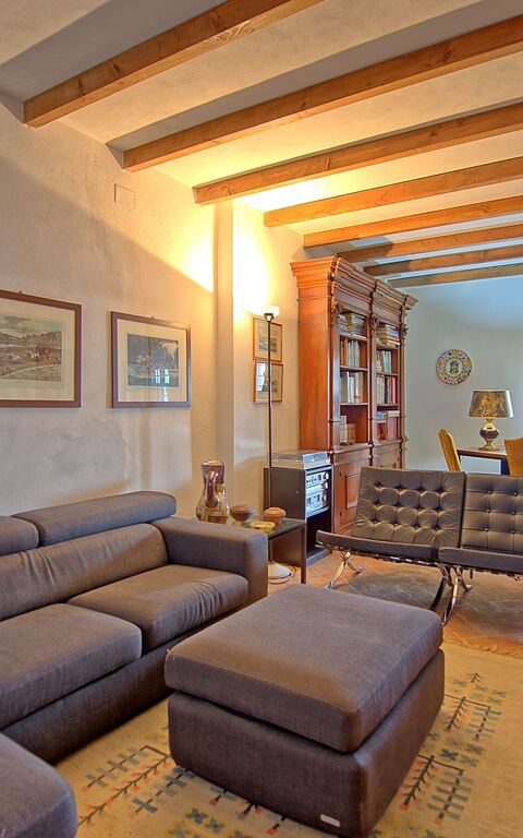 Villa Sorbaiano: Wohnzimmer
