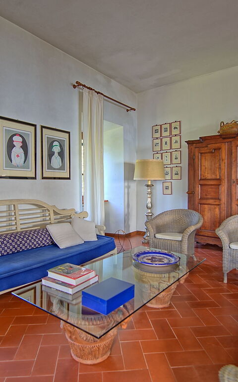 Villa Sorbaiano: Wohnzimmer