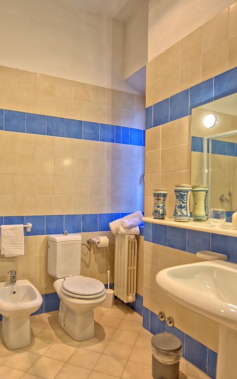 Villa Sorbaiano: Bad