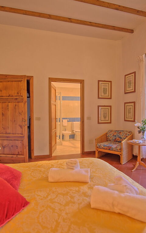 Villa Sorbaiano: Schlafzimmer