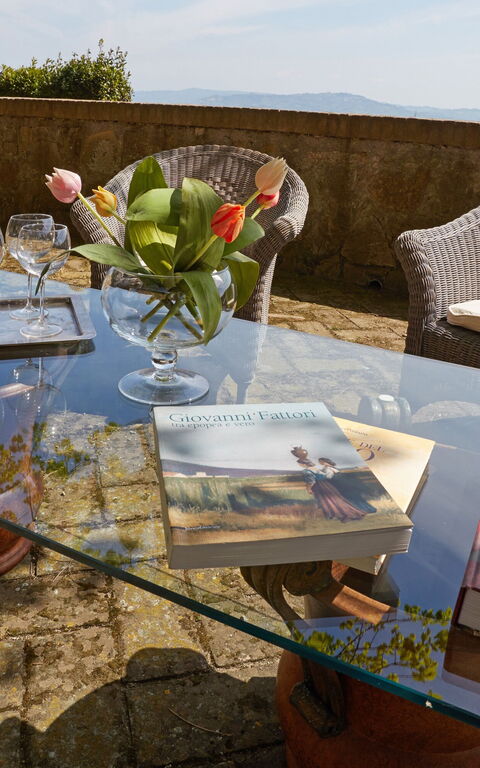 Villa Sorbaiano: Garten