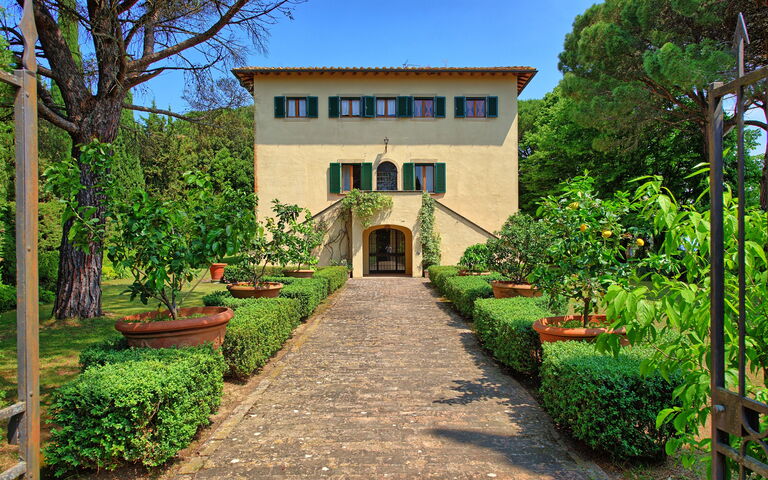 Villa Sorbaiano: Garten