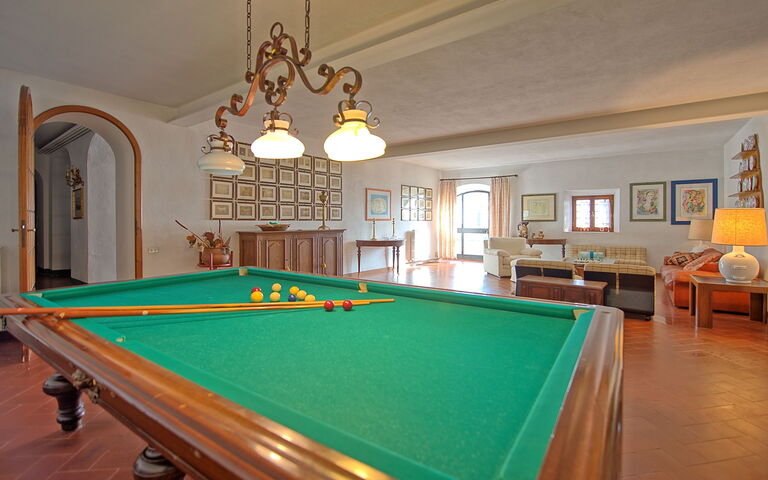 Villa Sorbaiano: Aktivitäten, Wohnzimmer