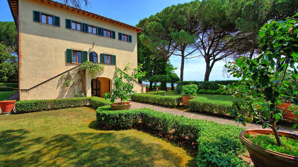 Villa Sorbaiano: Garten