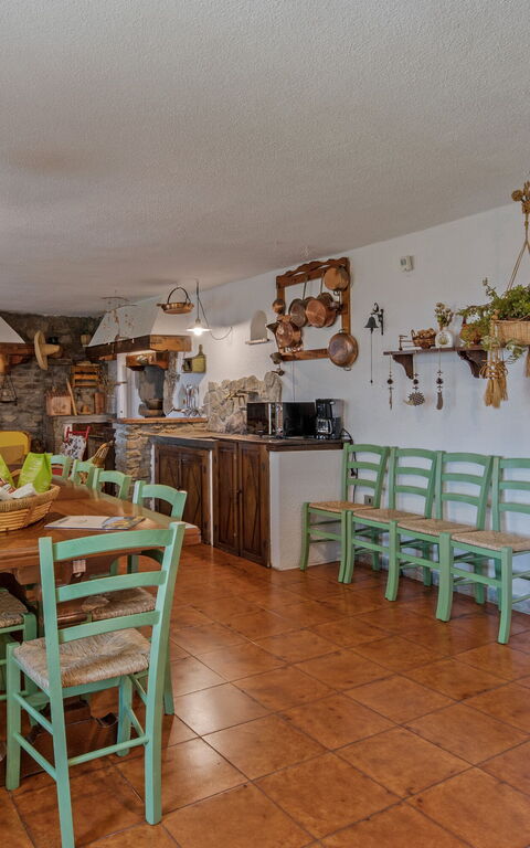 Casale Condottiero: Esszimmer, Küche