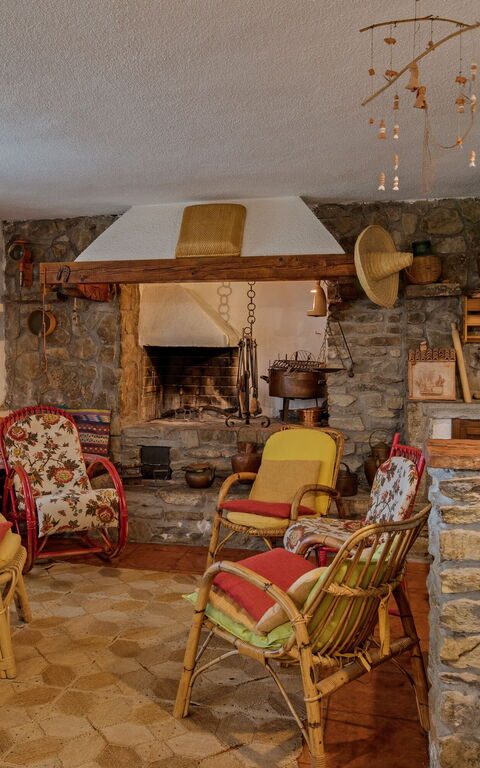 Casale Condottiero: Wohnzimmer