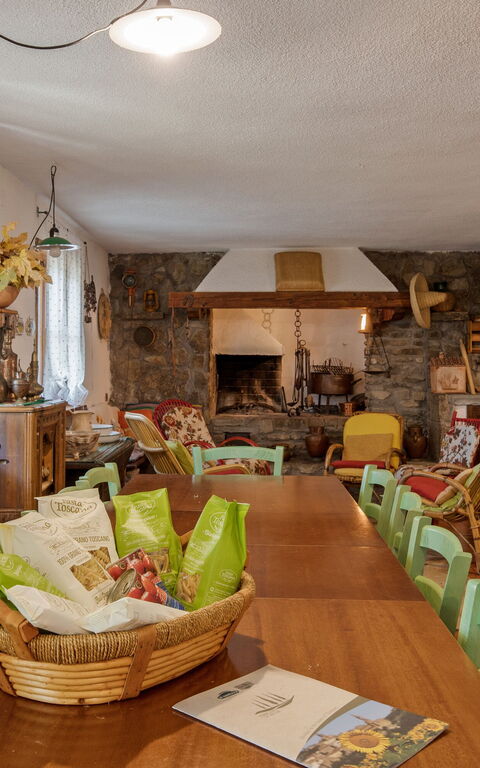 Casale Condottiero: Esszimmer, Küche